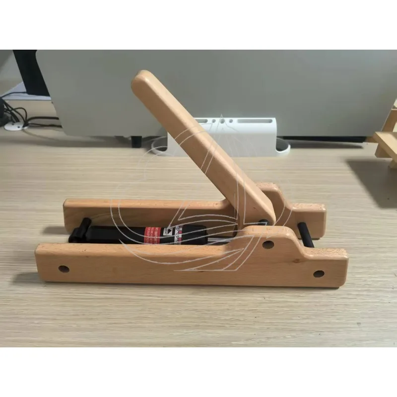 Wooden Arm Wrestling Trainer, Biceps Grip Strength Training Equipment for Home Gym