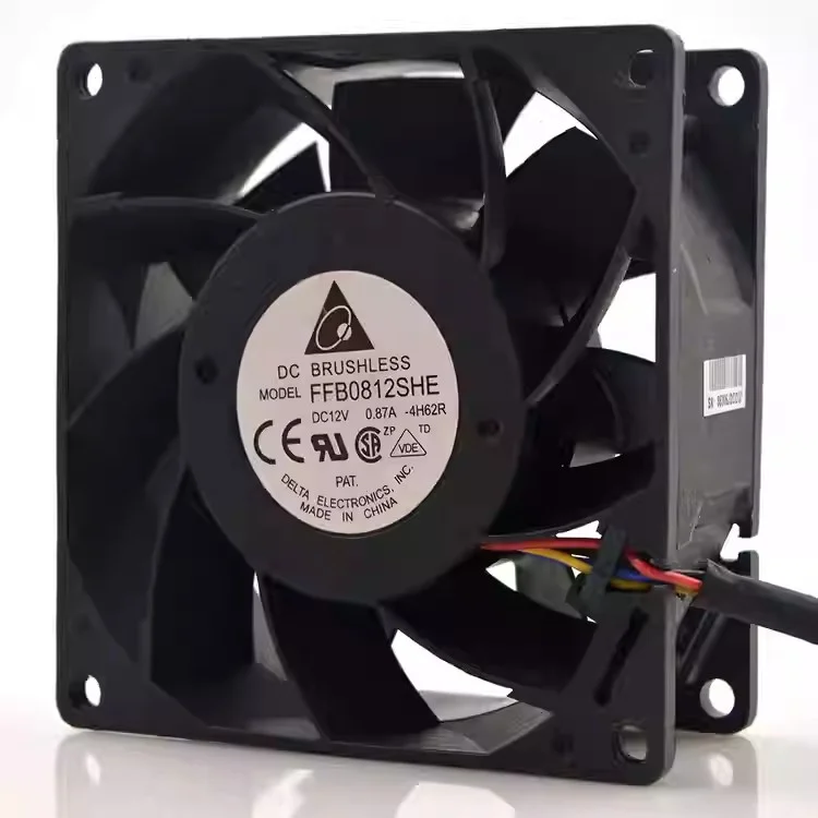 

1PCS FFB0812SHE 8038 8CM 12V 0.87A Violent large air volume fan 80*80*38mm server cooling fan