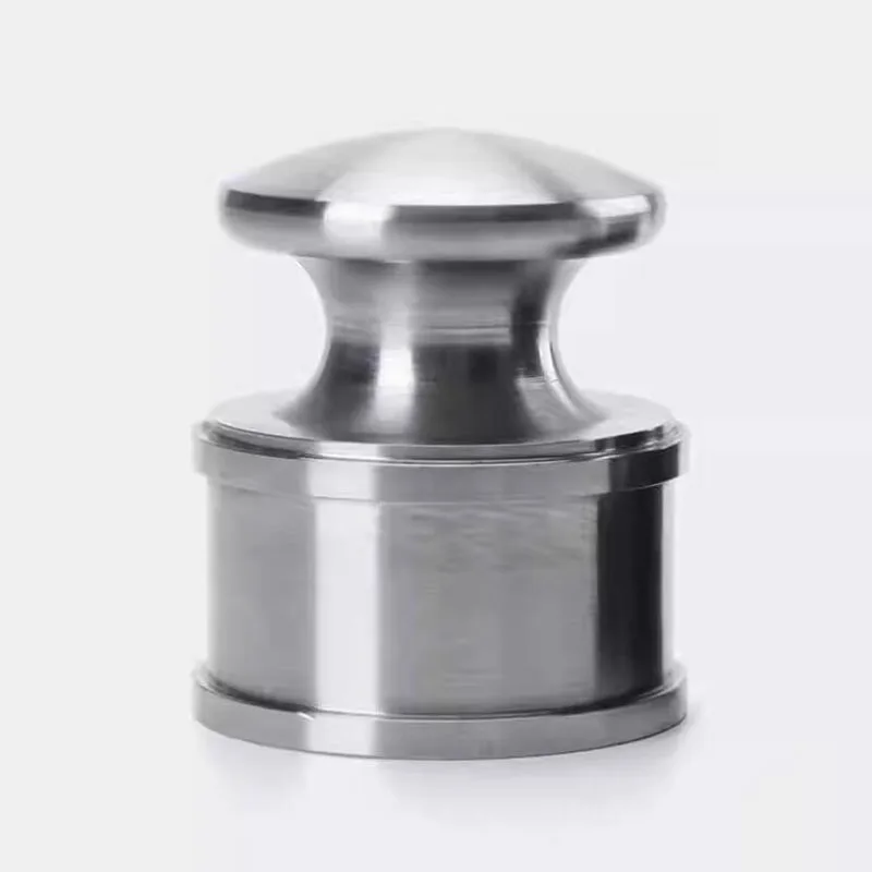 DIY Craft Shaping Carving Heavy Duty 940G Stainless Steel Leather Hand Press Town Leather Craft Pressing Tool for Durable Punch view 2