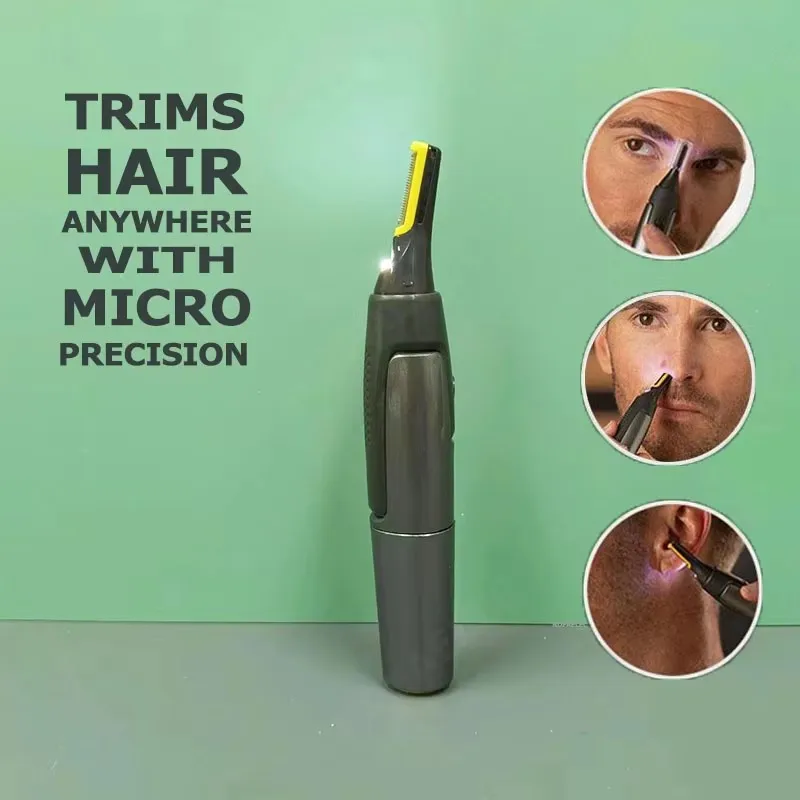 Multifunktionaler Elektrischer Nasenhaarschneider, Ohrenrasierer, Augenbrauen-Trimmer für Nasenhaare, Mini-Rasierer für Männer – Detail 1