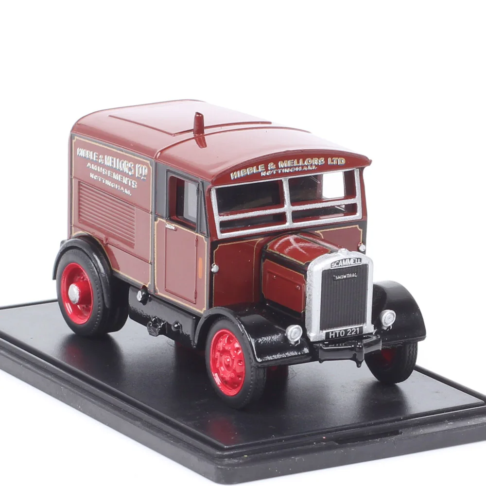 1:76 Scale Diecast Alloy Scammell Showtrac Toys Vintage Cars Model Classics Nostalgia Adult Collectible Souvenir Static Display