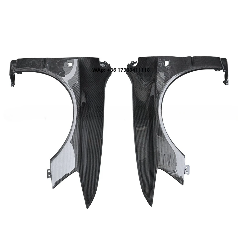 

OEM Carbon Fiber Fender Car Body Exterior Side Fender Vents Trim for Lancer Evolution EVO 8 Auto Tuning