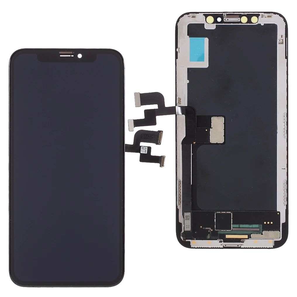 

For iPhone X LCD Screen and Digitizer Assembly Part (TFT Workmanship, without Logo)