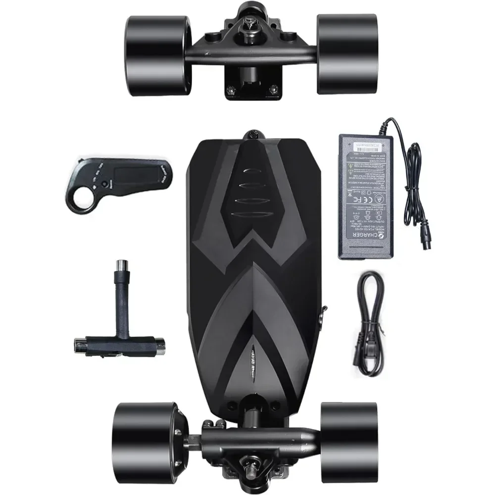 Electric Skateboard Kit, with Remote,Electric Longboard with Battery Pack, 480W Motor, Top Speed of 16 MPH, Electric Skateboard