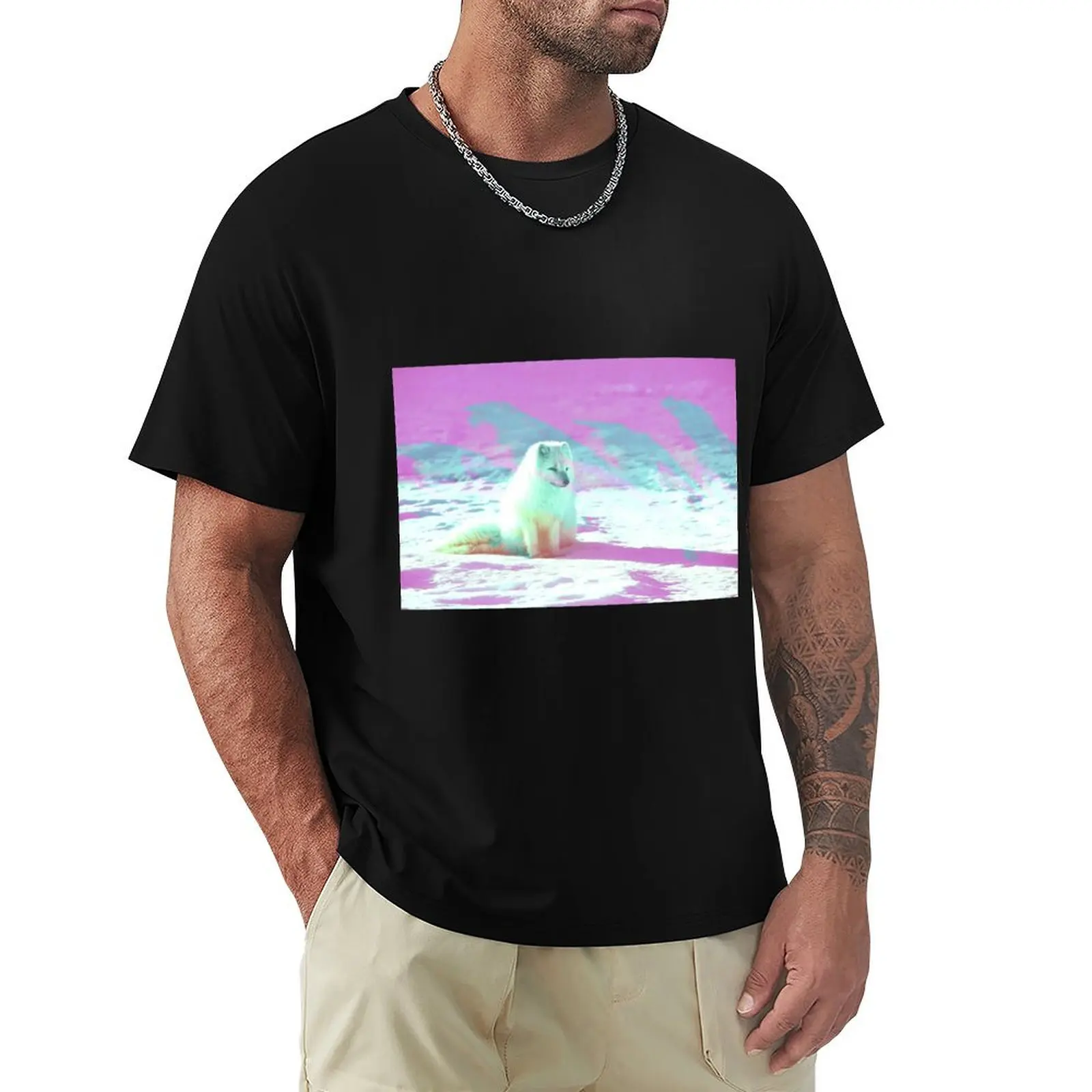 

Sad Fox T-Shirt man clothes new gifts and t-shirts plus size men clothing