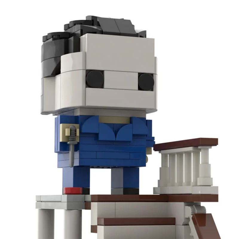 

Набор для сборки Brickheadz Майкл Майерс (215 деталей) – идеальный подарок на Рождество, сувенир для вечеринки, вариант для подарочного пакета