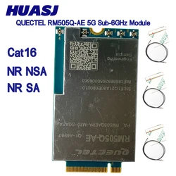 5gサブ6 ghz m.2モジュール、nsaおよびsaモジュール、dlcat 16 ul cat 18、RM505Q-AE