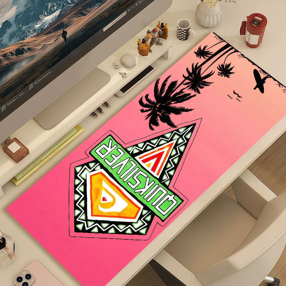 Mouse Pad MousePad Non-slip Logo Lockedge Office Fashion Student Gaming Thickened Large Q-Quiksilver Writing Pad Cushion
