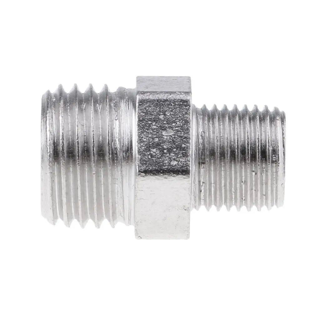 1/8'' BSP Male -1/4'' BSP Male Airbrush Hose Fitting Adaptor Connectors