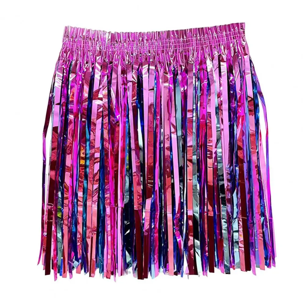 Pet Plastic Fringe Skirt Adjustable Curtain Dress Rain Skirt Dance Costume Fringe Half Skirt Parties Sequin Curtain Dress 90%
