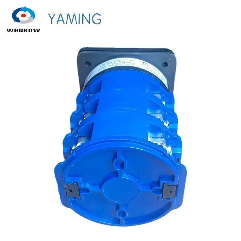 125A Three Poles LW26-125/3 Multi Position 660V Panel Mounting Cam Changeover Rotary Switch Silver Contact LW28 YMW26