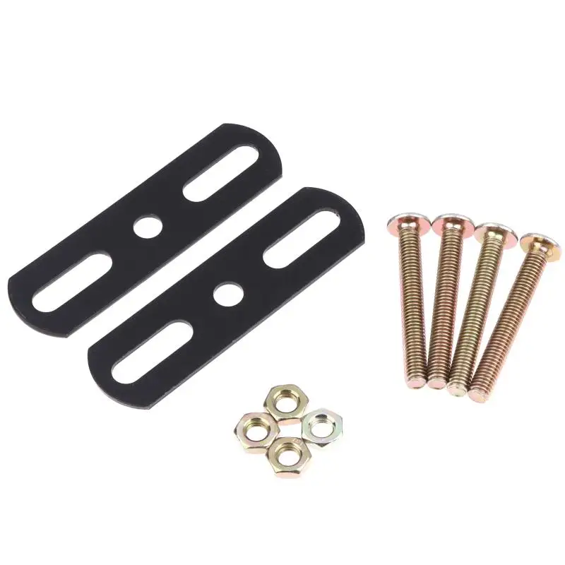 

2Sets Flat Support Bracket Repair Joint Board Bed Frame Fixing Connector Straight Bracket For Home Improvement