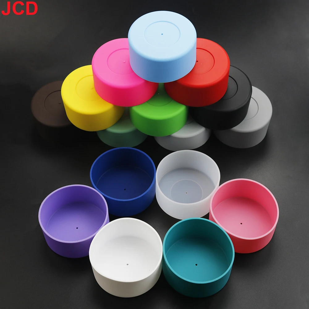 1pcs 8.5cm For Better Life Soft Silicone Cup Bottom Sheath Protector Sleeve For Glass Water Tea Bottle Anti Damage Accessories