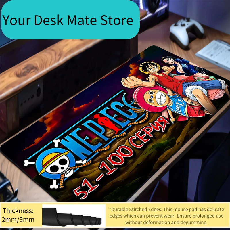 Tapis de souris une pièce 90x40cm, grand tapis de clavier pour gamer, tapis de souris en caoutchouc pour bureau, tapis de souris gaming pour ordinateur portable et PC