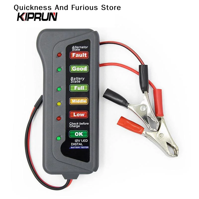 【MO】Mini 12V auto-accutester,  - Alternator Tester Digital Diagnostic Tool recensie en prijs