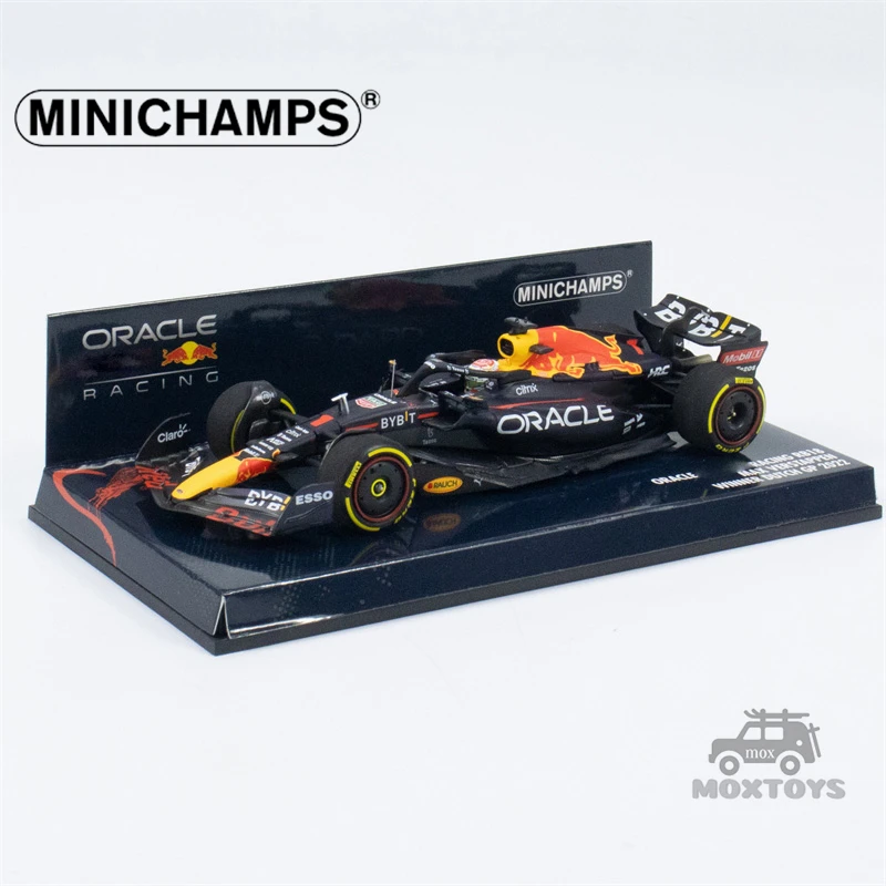 MINICHAMPS 1:43 2022 F1 RB RACING RB18 #1 MAX WINNER DUTCH GP 2022 Resin Model Car