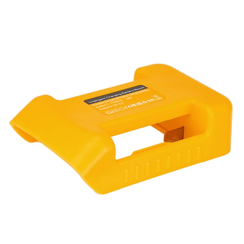 Portable Charger Adapter Compatible 18V Li-Ion With USB Type-C Battery Holder Fast Charging image 3