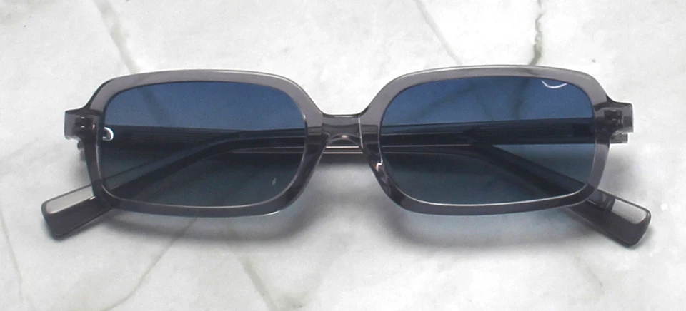 Y2K Acetat Rahmen Kleine Rechteck Sonnenbrille Frauen Polarisierte Sonnenbrille Für Männer Outdoor Gradienten Linsen Koreanischen Stil UV400 – Detail 14
