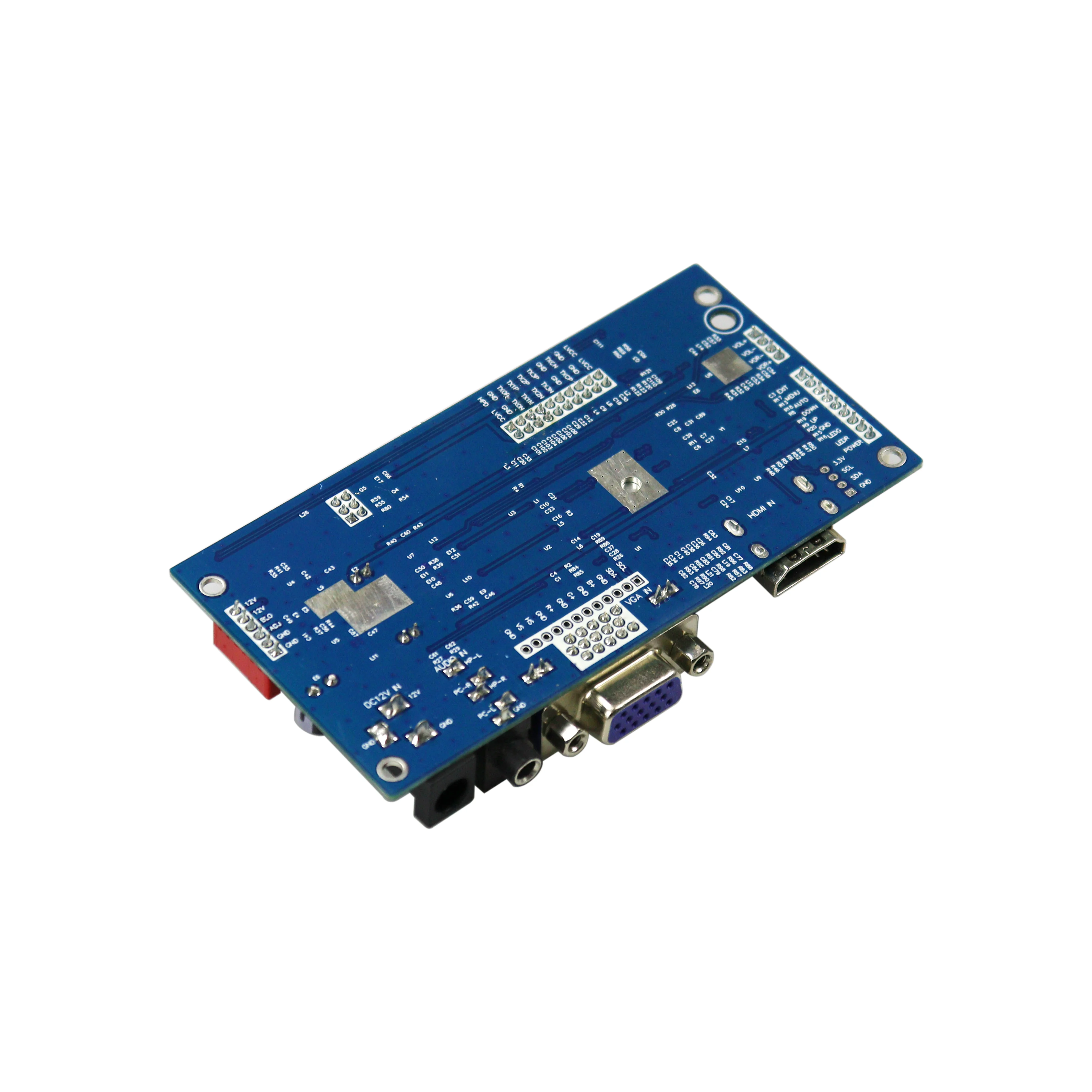 40 pin 7 inch universal tft lcd controller board with lvds output kit vga and hd-mi for gps pos advertising display