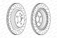 Store code: DDF2205C for brake disc rear GLE-CLASS W166 1518 ML-CLASS W166 ML-CLASS W166