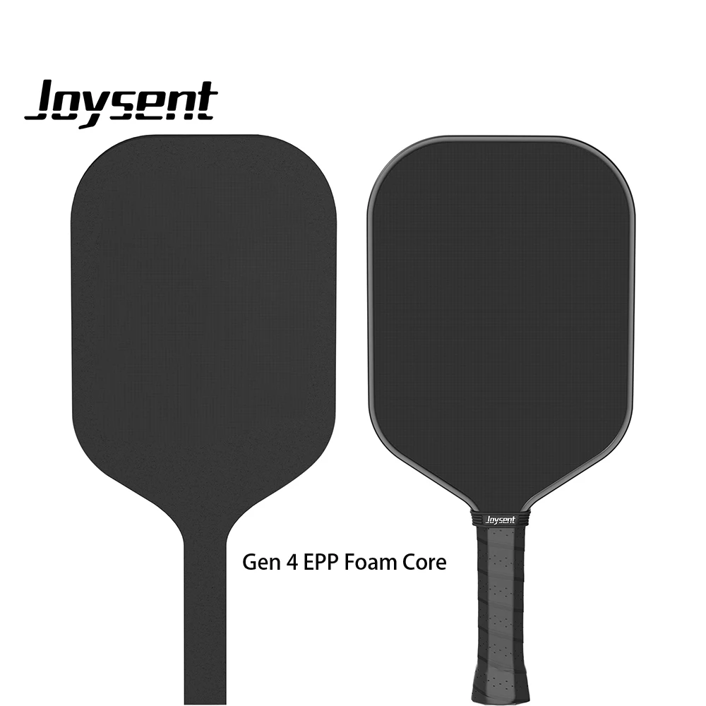

Ракетка Joysent Gen 4th Pickleball Paddle Truffam EPP Foam Core и PU Foam T700 Raw Carbon Fiber Spin Control Power Thermoformed