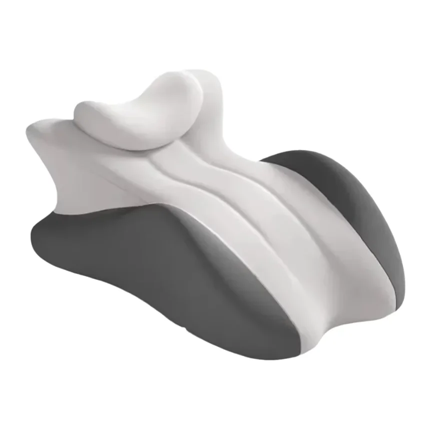 Solvath Multi Positional Wedge Pillow Memory Foam Ergonomic Prone Pillow with Removable Cover Couple Bed Body Support Pillow