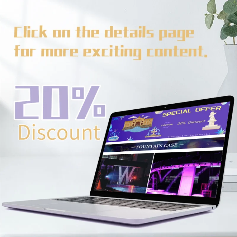 Custom.2026 Cortina de vidro temperado com decoração LED cascata de vidro interna e externa