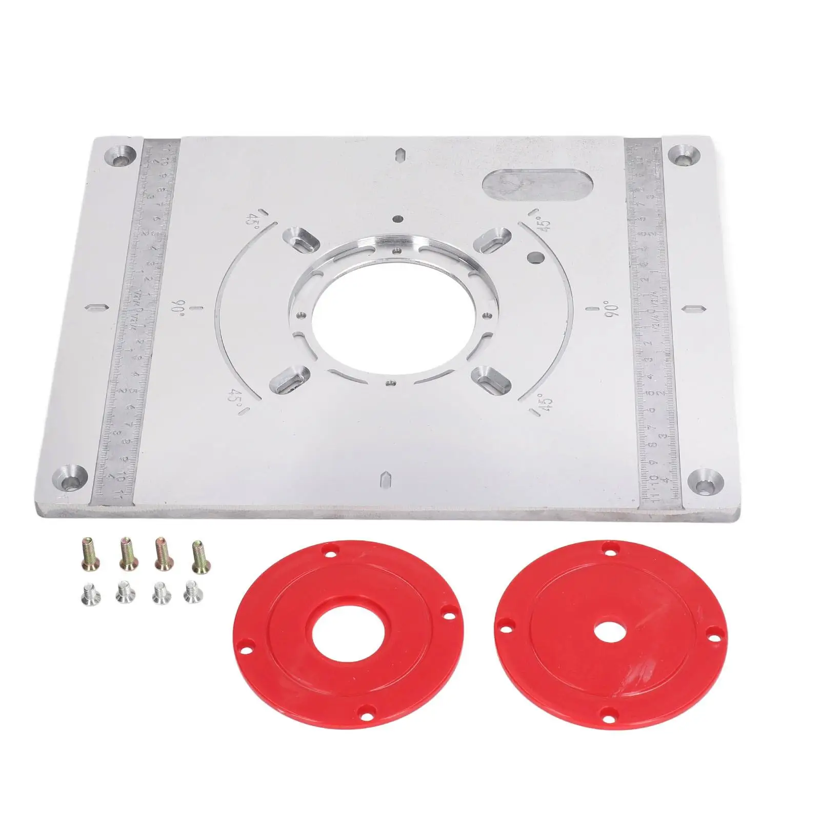 

Router Table Insert for Woodworking Easy Installation Wear Resistant Compatible with for engraving Machine Fine
