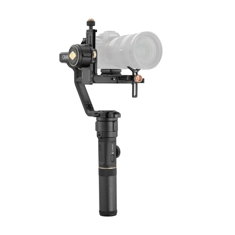 Zhiyun Crane 2S 3-Axis Handheld Gimbal Stabilizer for Ca Non N I Kon so Ny Panas Onic DSLR Cameras 80D 90D BMPCC 6K 5D3 - view 5
