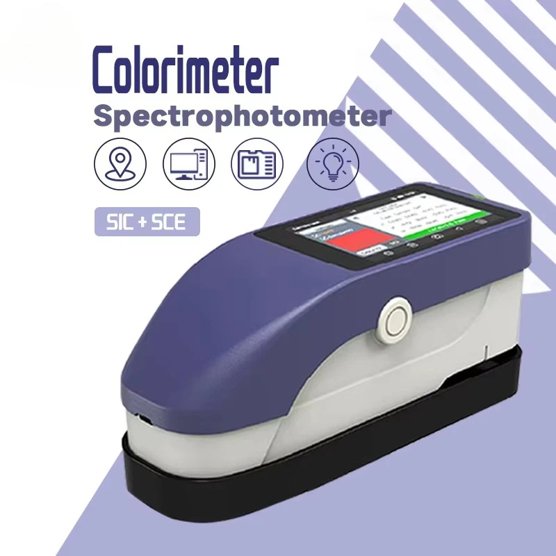 

Портативный спектрофотометр SY3020 с памятью на 8000 групп для контроля цвета кожи, продуктов питания и лекарств