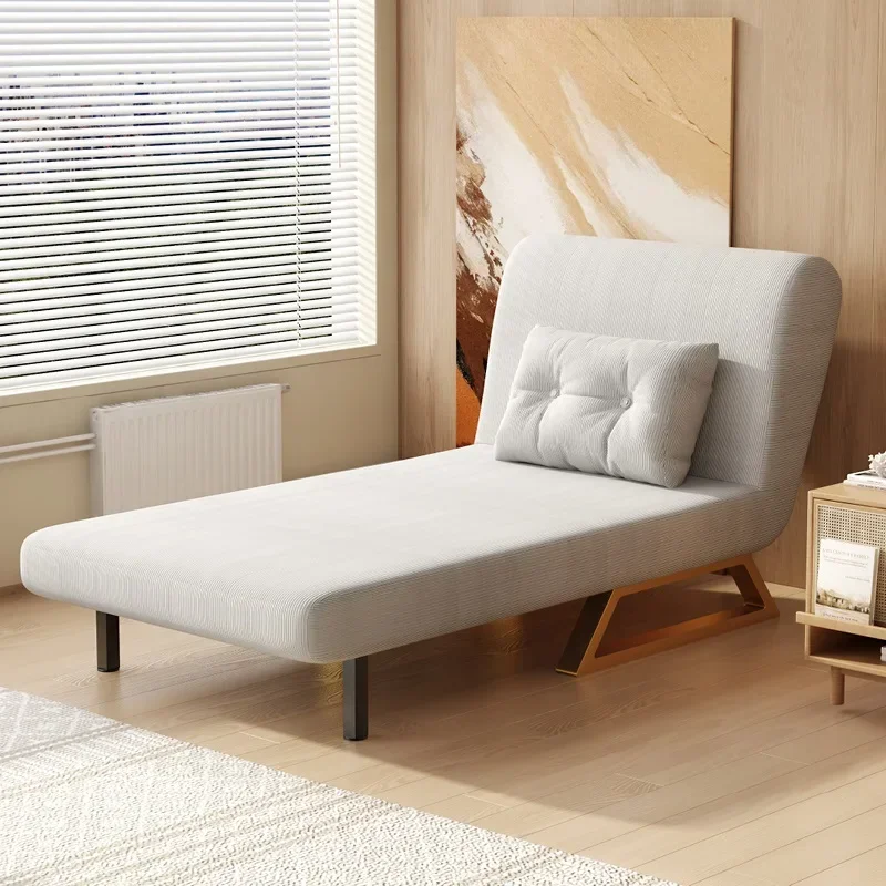 Sofá cama plegable minimalista moderno, unidad pequeña, doble uso, multifuncional, sala de estar, sala de estar, sofá cama telescópica