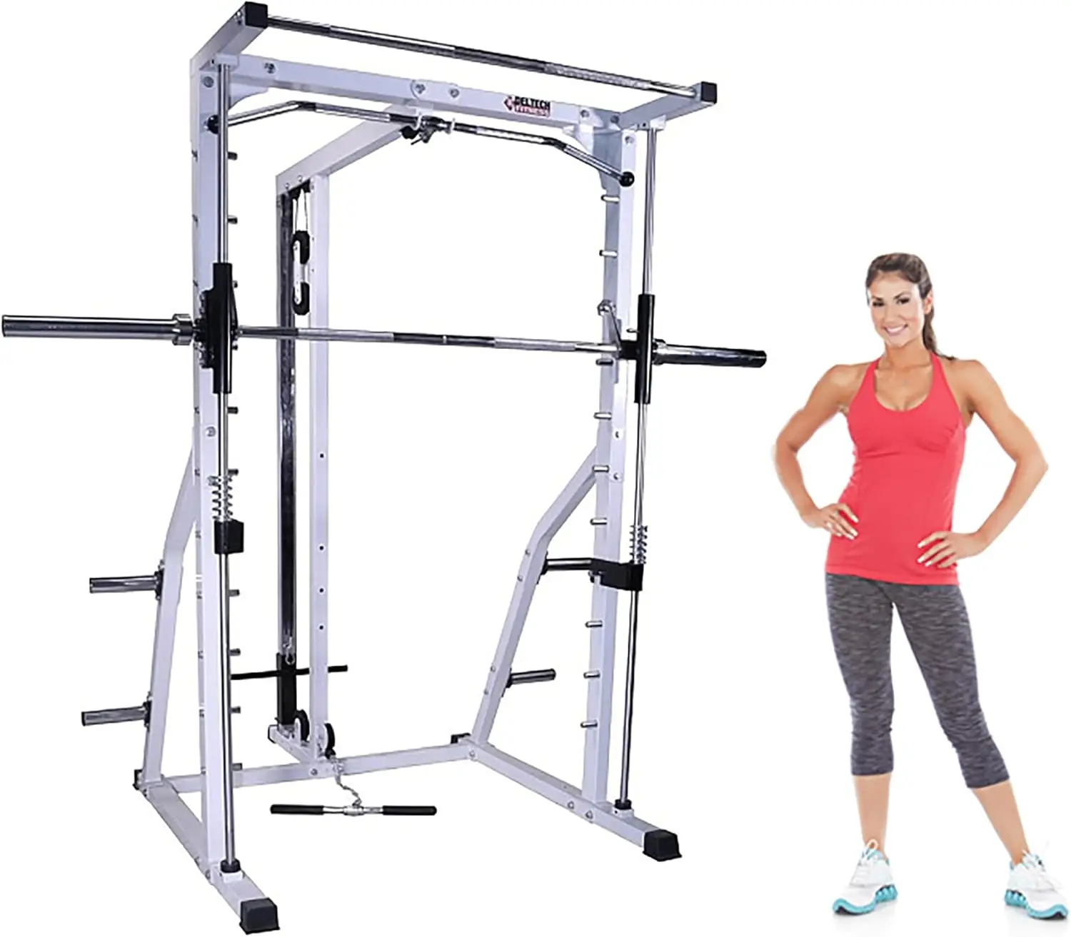 Linear Bearing Smith Machine w/ Lat Attachment