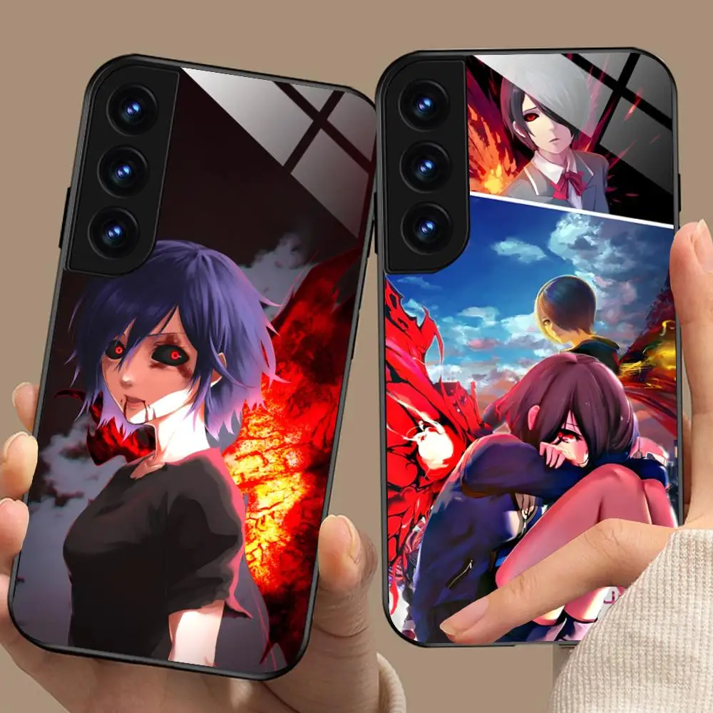 Tokyo Touka Kirishima Phone Case for Samsung Galaxy A56 55 54 53 52 51 36 35 34 23 16 15 5G Glass Protective Cover
