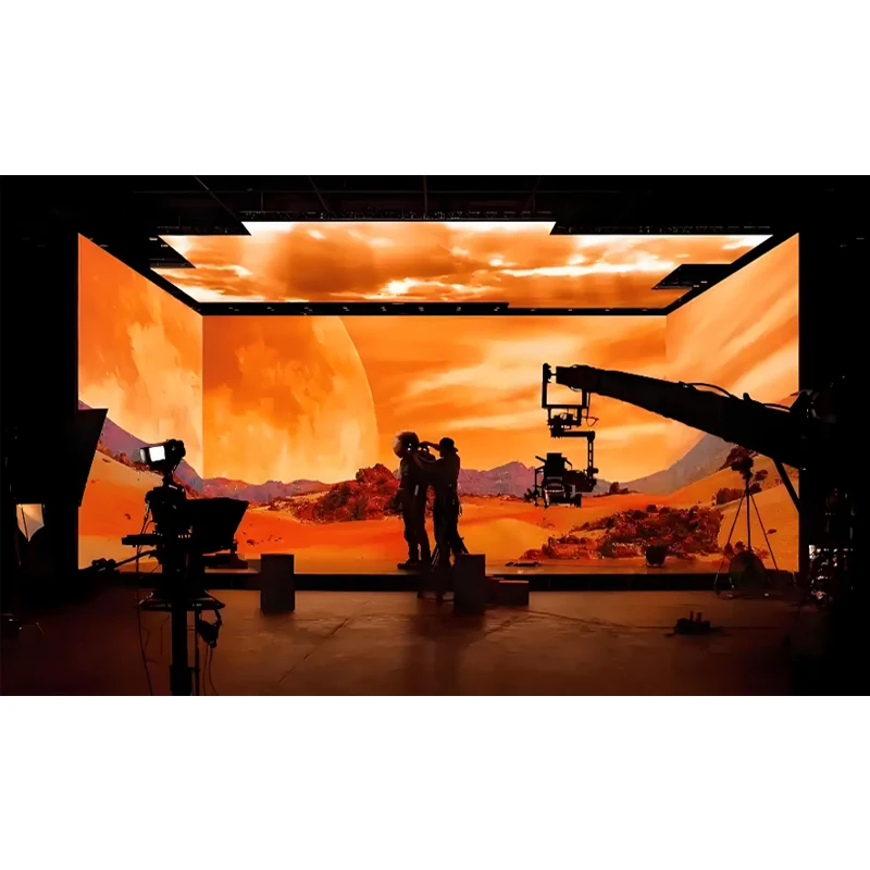High Quality Customized Immersive Cave Display Indoor Virtual Production Studio LED Screen