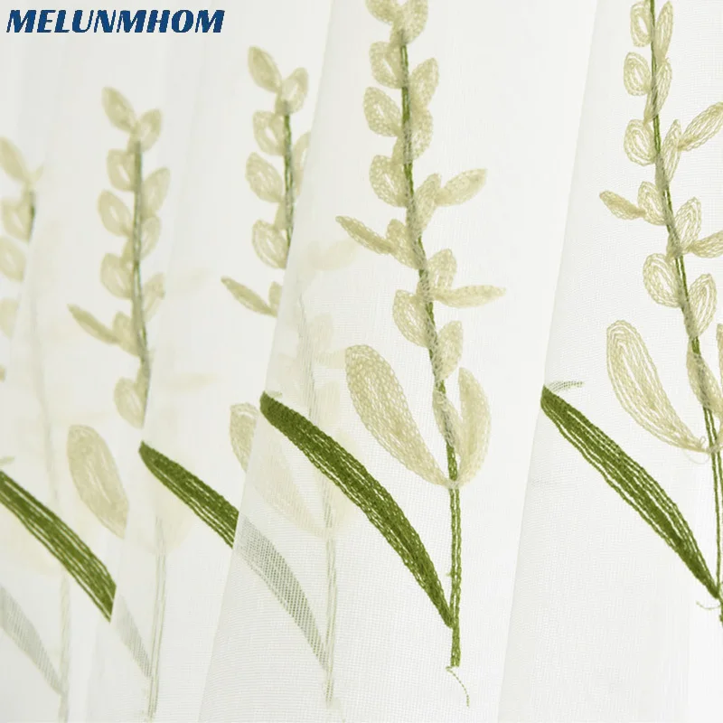 New Arrival Promotion Woven Cortina Rice Spike Tulle for Living Room Screens Gauze Yarn Sheer Curtain for Bedroom Custom