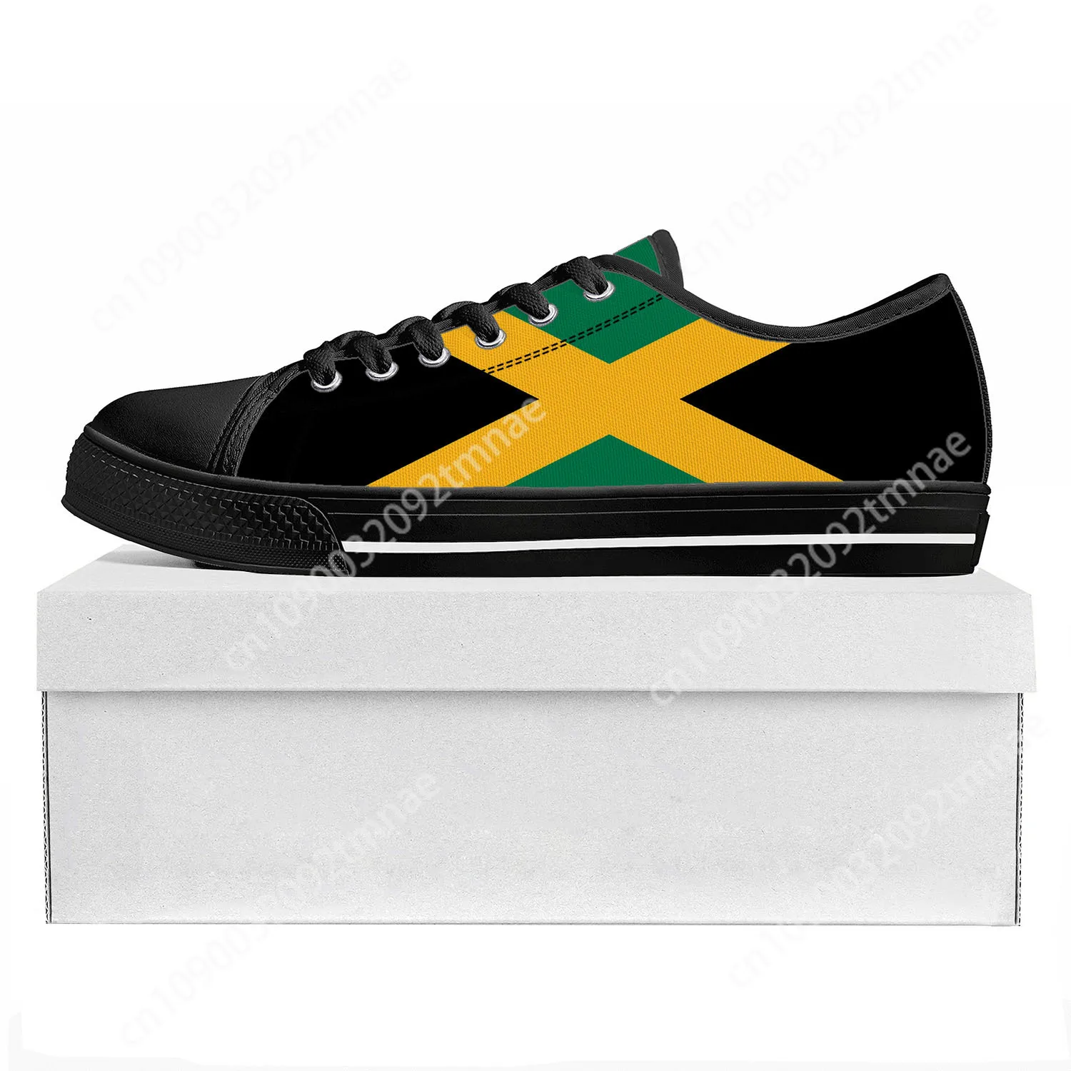 Jamaican Flag Low Top High Quality Sneakers Mens Womens Teenager Canvas Sneaker Jamaica Prode Casual Couple Shoes Custom Shoe