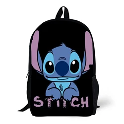 1pc niedlicher stich bedruckter Rucksack, Studenten rucksack, geeignet für Reisen, tägliches Pendeln