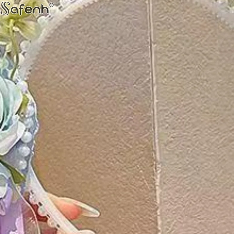 

Повязка на голову в стиле принцессы, цветок-бабочка в стиле эльфа-русалки, милые аксессуары для волос для девочек, Лолита, Ханьфу