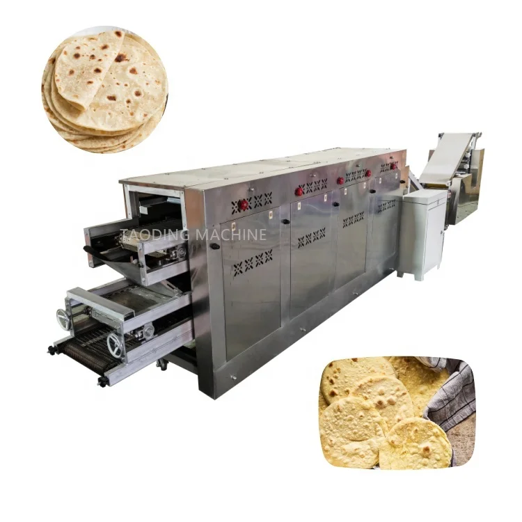 Cheapest Price Chapati Roti Maker In Canada Tunnel Oven Pizza Arabic Bread Maker Naan Pita Bread Making Machine Production Line