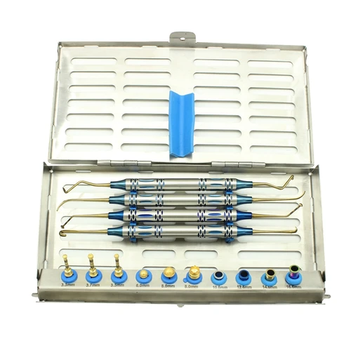 Kit avanzado de sinos para implante Dental, taladros, tapones, elevación sinusal, instrumentos manuales, herramientas quirúrgicas