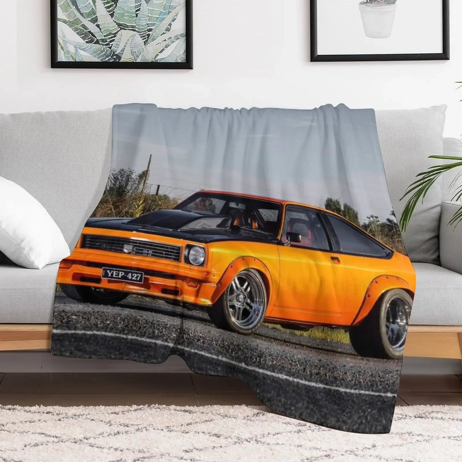 Brett Russell Holden LX Torana Throw Blanket Flannel Fleece Soft Warm Throw Blanket