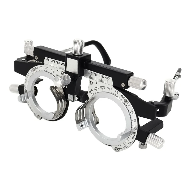 

Пробная линза AIST, регулируемая оправа, пробная оправа, оптометрия, тест на глаз, универсальная офтальмологическая оптическая титановая пробная оправа для линз