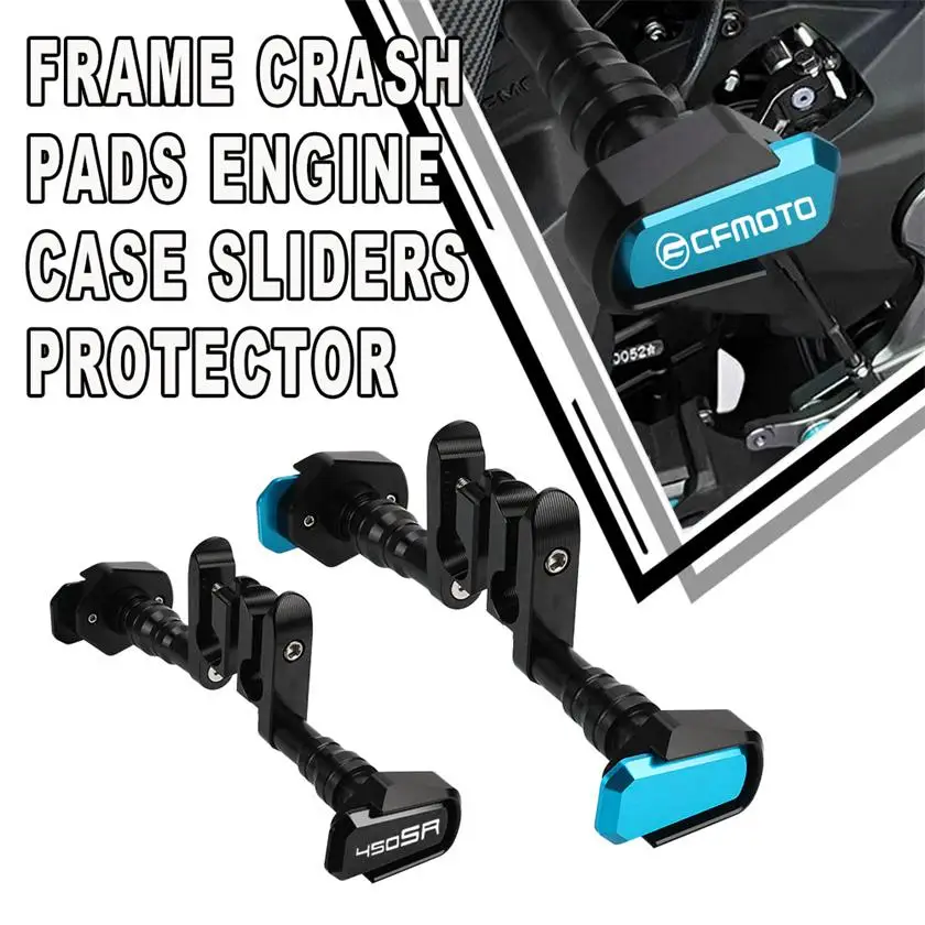 FOR CFMOTO 450SR 450SS 450 SR SS 2022 2023 Engine Protection Cover Frame Sliders Crash Pad Falling Protector Guard Accessories