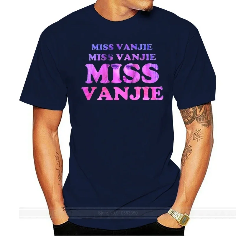 RuPaul Drag Race Miss Vanjie T Shirt Men Cotton Vintage T-Shirt Crewneck Queen Vanessa Mateo Tee Short Sleeve Tops Graphic