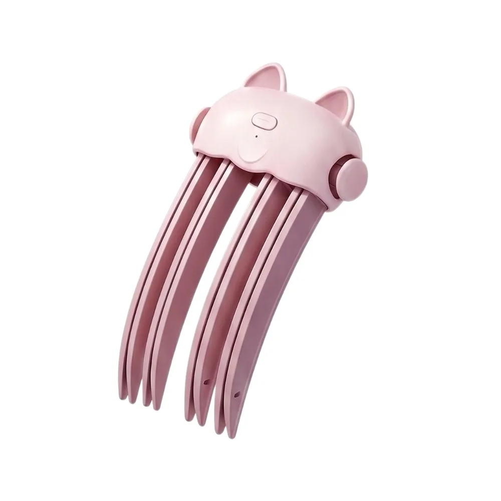 Rechargeable Electric Fluffy Hairpin Curling Clip Non-Slip DIY Tools Volume Bangs Clip Portable Heat Resistant