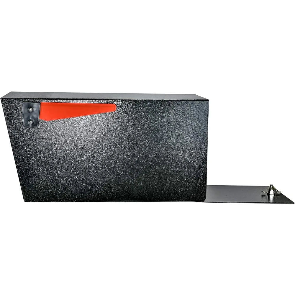 7526 Mail Manager Street Safe Locking Security Mailbox, Black