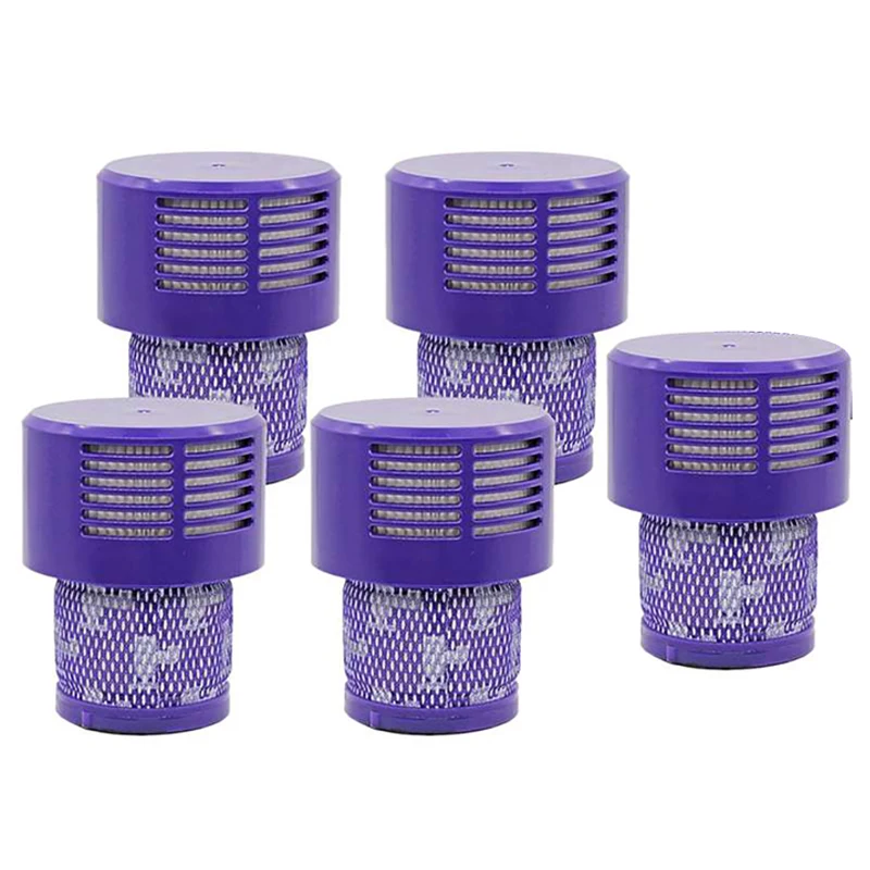 5Pcs Washable Filter Hepa Unit For Dyson V10 SV12 Cyclone Total Clean Vacuum Cleaner Filters Spare Parts Accessories