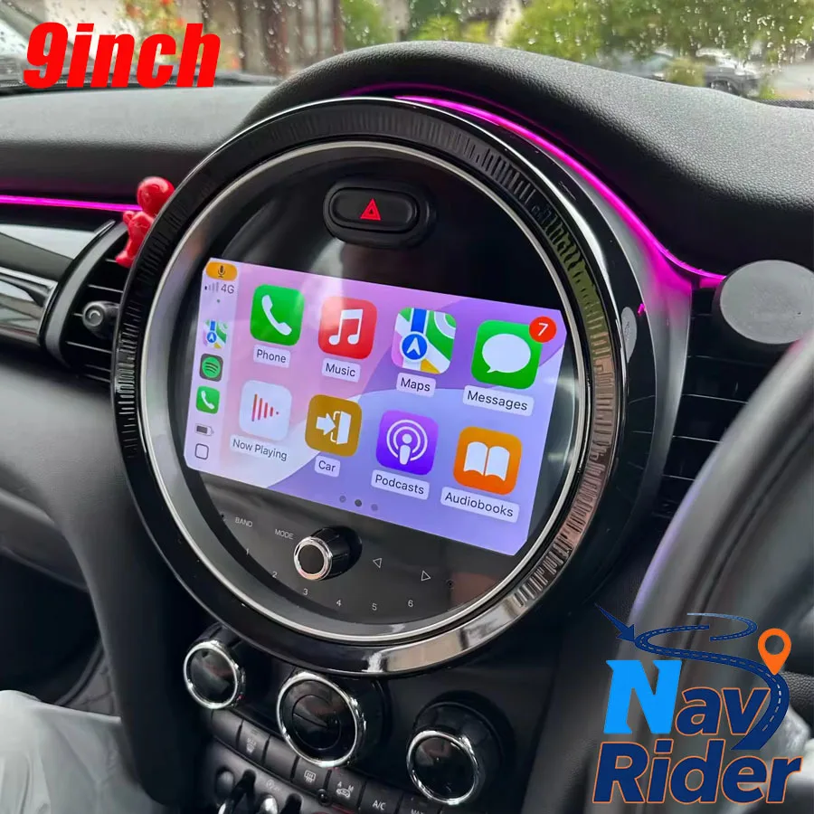 

9inch Android Multimedia Player Navigation For BMW Mini One F55 Cooper F56 NBT EVO 2014 2015 2016 Carplay Navigation Auto Radio