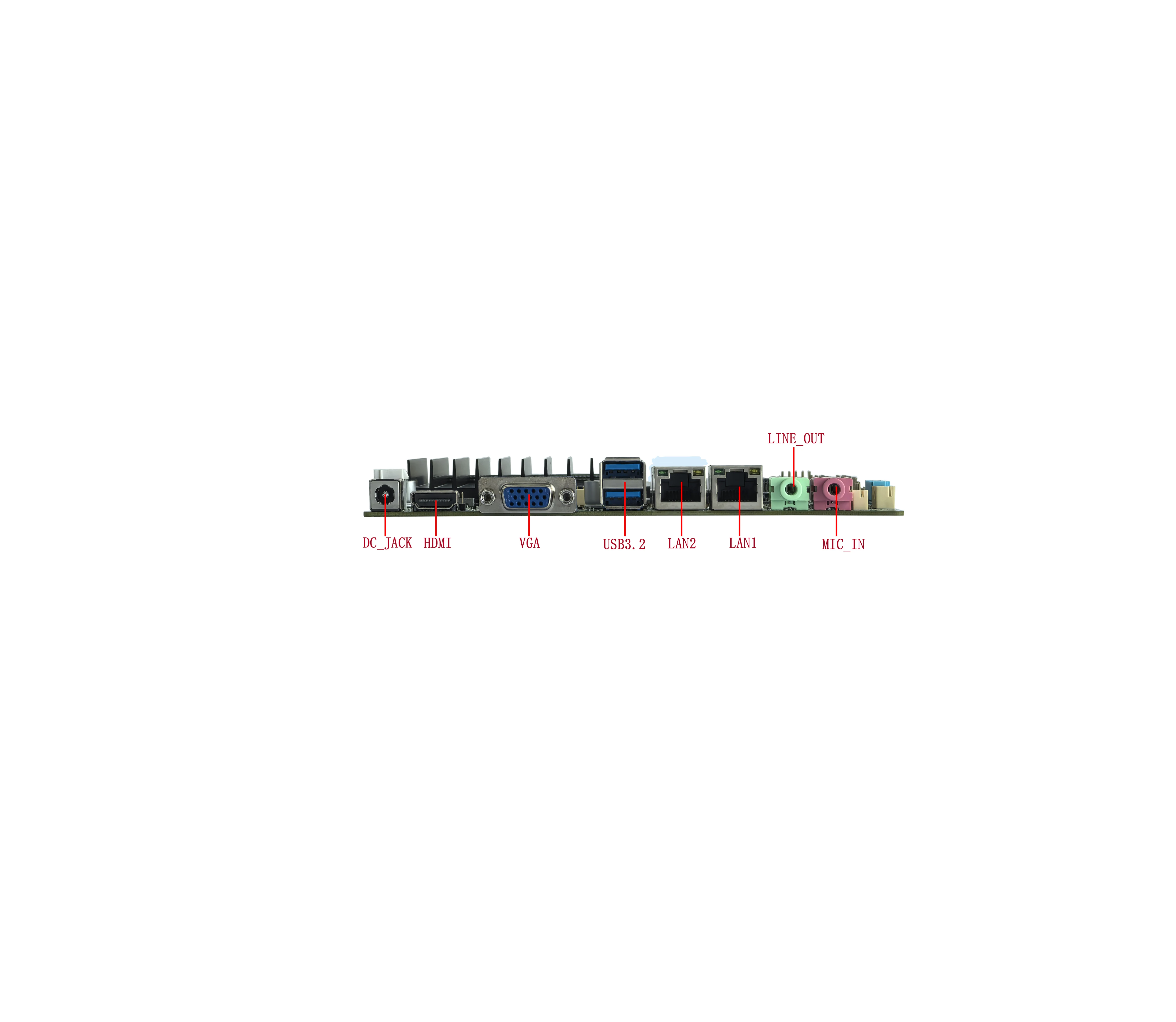 저렴한 팬리스 N100 N97 N200 미니 ITX 마더보드, PC용 1/2*RJ45 포트 포함 썸네일 5