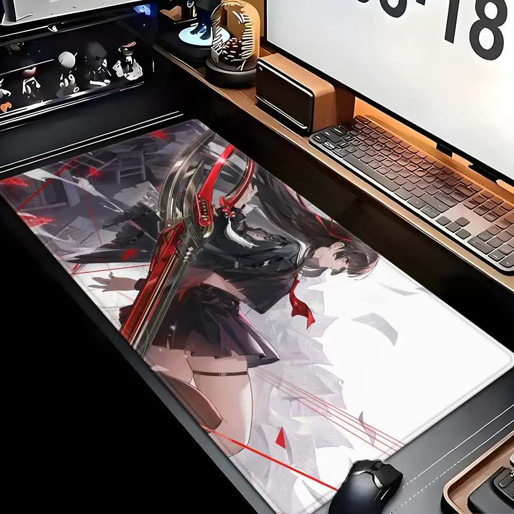 

CHISA Animation game Beautiful patternsOffice Computer Desk Mat Table Big Mouse Pad Cushion Nonslip Decor for Wuthering Waves